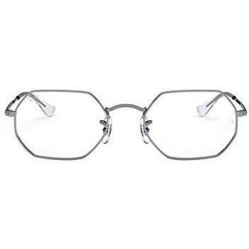 Ray-Ban Rx6456-2501-53 Gafas, SILVER, 53 Unisex