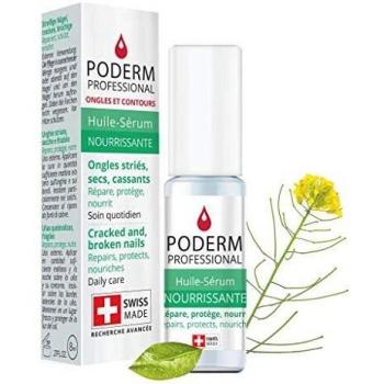 PODERM - UÑAS FRÁGILES, RAYADAS Y DEBILITADAS | Tratamiento con plantas aliviadoras, emolientes, nutritivas y revitalizantes | Cuidado profesional pie/mano | Fácil & rápido | Hecho en Suiza