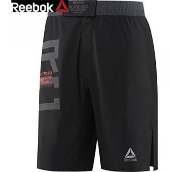 Reebok Combat Mma Short Pantalón Corto, Hombre, Negro, 33