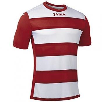 Joma - Camiseta europa iii rojo-blanco m/c para hombre