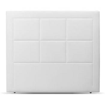 Cabecero de Cama Moscú en Polipiel Blanco - Alto 130 cm (Compatible con camas de 135 y 150 cm)