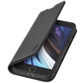 Funda tipo cartera SBS Lite de PU para iPhone SE 2022/SE 2020/8/7, 4.7 pulgadas, Color Negro - TEBKLITEIPSE22K