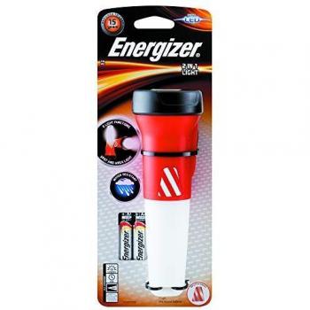 Energizer - Linterna de plástico para camping, 27 lúmenes, funciona con 4 pilas AA , linterna para camping o uso para hogar