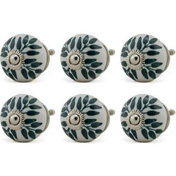 6x Perillas De Muebles Verde GH6 14005-E R4-238 2 K11