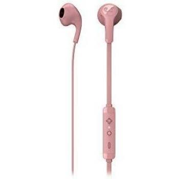 Fresh 'n Rebel Flow - Auriculares in-ear con cable y micrófono integrados, color rosa