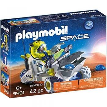 PLAYMOBIL- Vehículo Espacial Juguete, Multicolor