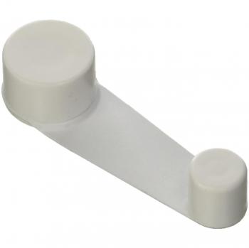 BRINOX Tope retenedor Giratorio, Lacado Blanco, 3.2x10.2x2.2 cm