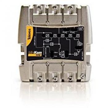 Televes - Amplificador minikom matv+fi 4e/1s easyf