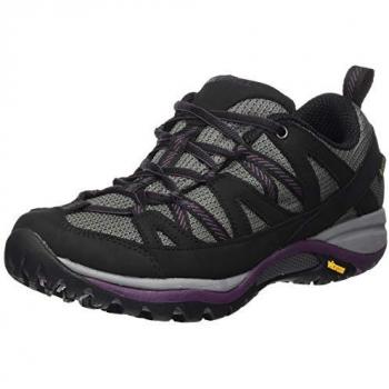 Merrell Zapatillas de Trail Running Siren Sport 3 GORE-TEX para mujer, color negro/lila, talla 37 EU