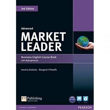Curso Avanzado Market Leader 3ra Edición con DVD-ROM (incluye audio de clase) y acceso a MyEnglishLab