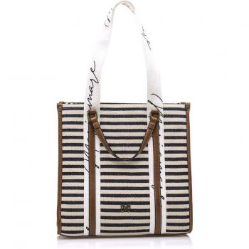 Bolso de hombro multicolor con cremallera