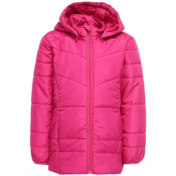 NAME IT - Chaqueta - Manga Larga - para niña fucsia y morado 4 años