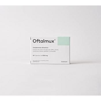 Cápsulas Oftalmux 100% Naturales - Complemento Alimenticio para la Salud Visual y Bienestar de la Mujer