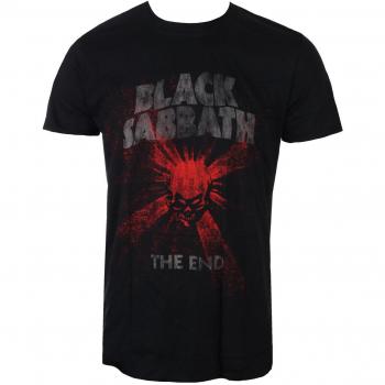 Black Sabbath The End Skull Shine Men's Metal T-Shirt