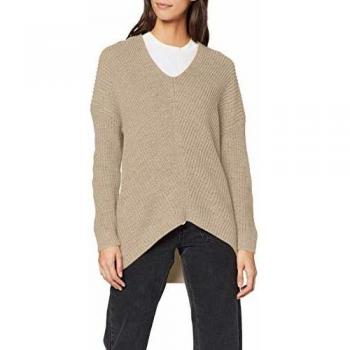 Only ONLCELTINA L/S Long Pullover KNT Jersey, Gris