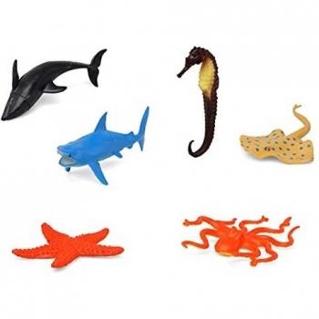 Set de Diversión BB 6 Animales Salvajes del Océano 110364