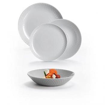 Vajilla de Vidrio Pampille Granit 18 Piezas para 6 Personas