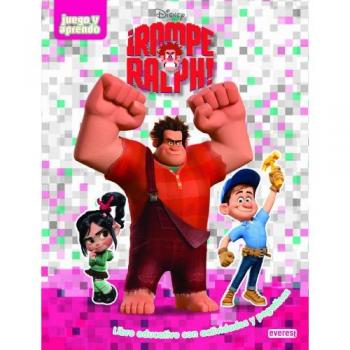Rompe Ralph. Libro educativo con actividades y pegatinas