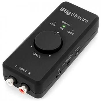 IK Multimedia iRig Stream | Streaming audio interface for iPhone, iPad and Mac/PC