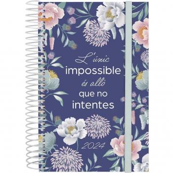 Agenda Finocam Design Collection E5 día/página 2024 Impos.cat