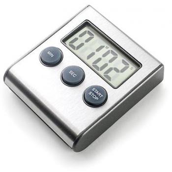 Temporizador de Cocina Digital Ibili de Acero Inoxidable