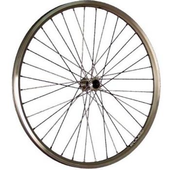 Rueda delantera de bicicleta 26 pulgadas ZAC2000 con buje Shimano Acera plat.