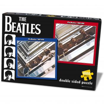 Rompecabezas Beatles Doble Rojo y Azul 1000 Piezas