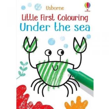 Pequeño Primer Libro de Colorear: Bajo el Mar