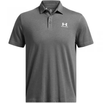 Under Armour Icon Short Sleeve Polo Dark Gray XL