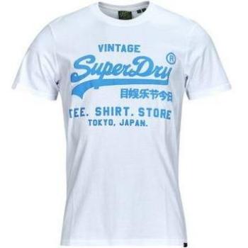 Camiseta Superdry Neon Vintage Logo Tee para Hombre con Estilo Retro y Logo Neón