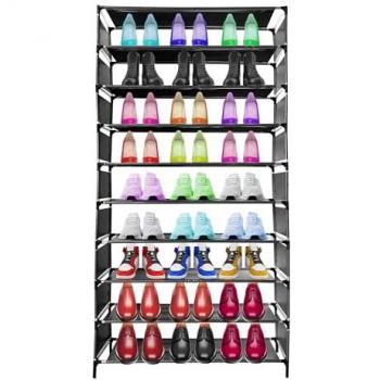 Zapatero Organizador de Tela Nyana Home para 36 Pares con 9 Baladas - Medidas 160x90x27 cm