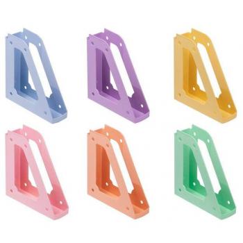 REVISTERO FAIBO PLÁSTICO VIOLETA PASTEL 245X230X60MM PACK DE 10