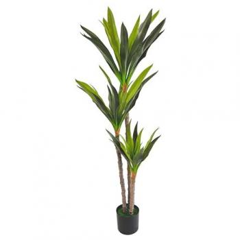 Planta Artificial Dracena 3 Troncos 150 cm para Interior y Decoración