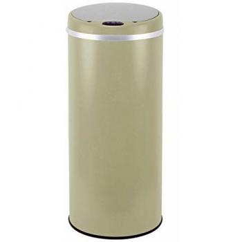 Cubo de cocina automático 42 L Soho Acero inoxidable Taupe