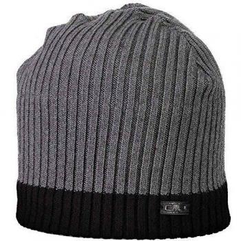 CMP Berretto Knitted Bicolor Gorro, Hombre, Fumo Mel, Unisex