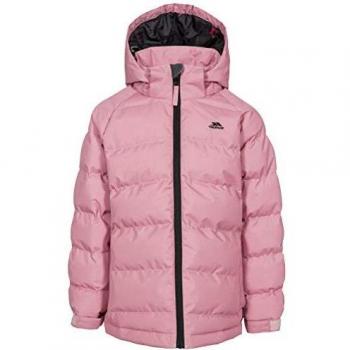 Trespass Amira Warm Padded Waterproof Winter Chaqueta, Infantil, Rosa Polvoriento, Size 2/3
