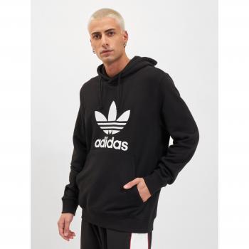 Sudadera con Capucha Adidas Originals Trefoil - Hombre - Negro