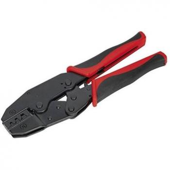 Alicate de Cravar Ratchet SEALEY AK3852 para Contactos No Aislados