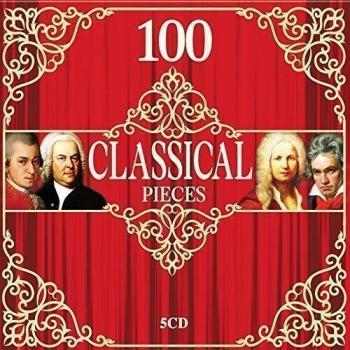5 CD 100 Classical Music Pieces, Baroque, Classical, Romantic, Piano and Strings Music, Mozart, Chopin