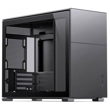 Caja Micro-ATX Jonsbo D31 STD con Vidrio Templado Negro y 2 Puertos USB 3.2