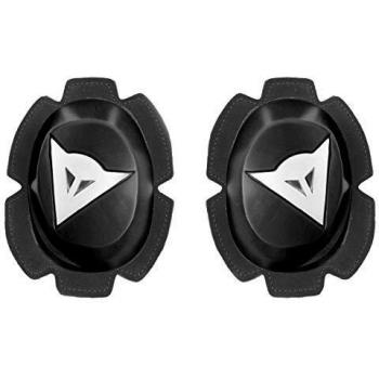 Dainese Pista Lluvia Rodilla Slider Negro/Blanco