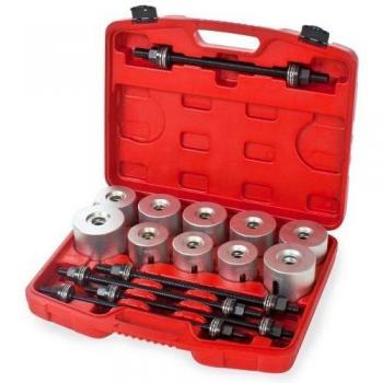 TecTake Set de 27 piezas Herramientas mecánicas eje de montaje y desmontaje extractor de rodamientos