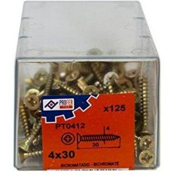 PROFER TOP - Tornillo Madera Bicro C/125 Profer Top 4X30 Mm