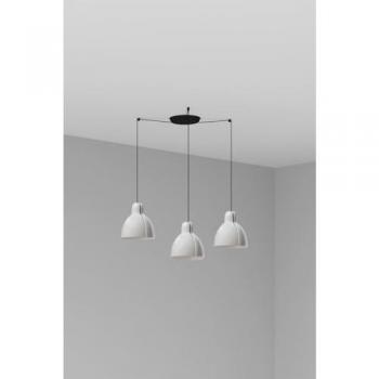 Lámpara de Techo Colgante Faro Venice 3 Luces en Racimo Blanca