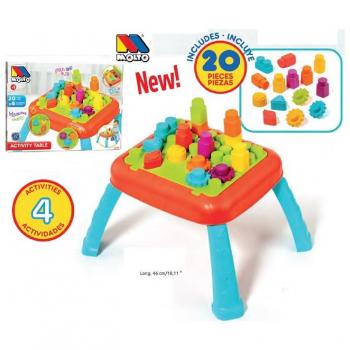 Molto Mesa de Actividades Interactiva con 20 Piezas (24455)