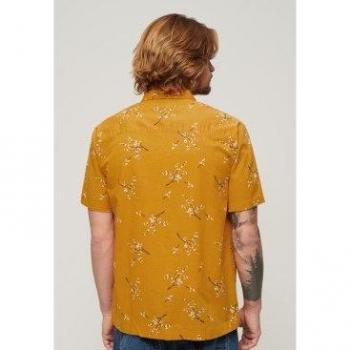 Superdry Camisa Manga Corta Beach Amarillo