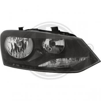 Faro Delantero DIEDERICHS 2207980 para Volkswagen, Proyector Principal, Luz delantera