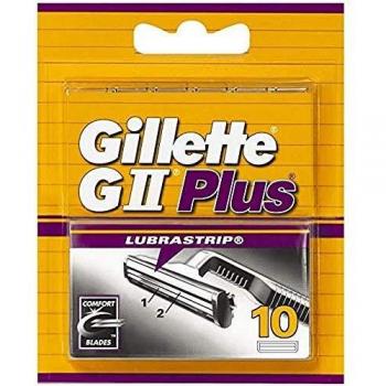 Gillette GII Cuchillas Plus, 10 unidades