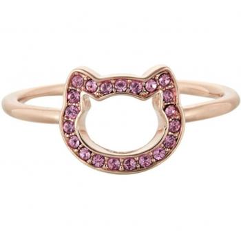 Anillo Karl Lagerfeld 5483552, diseño elegante, material metálico, talla ajustable, acabado brillante
