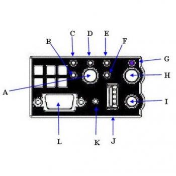 Intel AXXRACKFP Rack Mount Front Panel